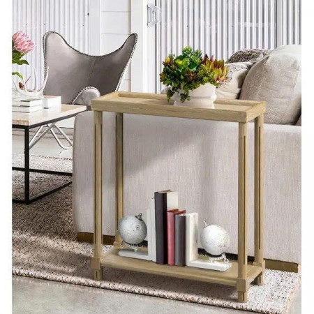 PPS Oak : Kệ Góc Trang Trí Gỗ Sồi - Giả Cổ